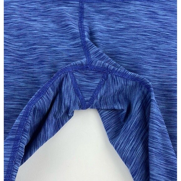 Prana Womens Sz M Blue Violet Tori Capri Cropped Leggings Performance Knit 21" - Picture 9 of 9